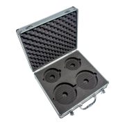 Üres alumínium koffer - 4 db-os