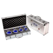 TLS-COBRA PRO 8 db-os 20-25-30-35-40-45-50-60 mm - lyukfúró készlet - alumínium koffer