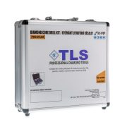 TLS-COBRA 3 db-os 70-100-110 mm - lyukfúró készlet - alumínium koffer fekete