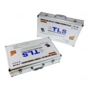 TLS-COBRA 7 db-os 35-45-55-65-75-85-100 mm - lyukfúró készlet  - alumínium koffer fekete