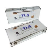 TLS-COBRA 10 db-os 27-35-43-51-55-67-70-80-100-110 mm - lyukfúró készlet - alumínium koffer fekete