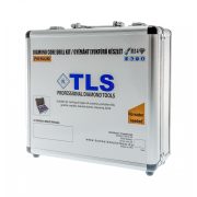 TLS-COBRA 4 db-os 43-55-67-110 mm - lyukfúró készlet - alumínium koffer fekete