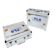TLS-COBRA 4 db-os 38-43-51-125 mm - lyukfúró készlet - alumínium koffer fekete