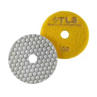   TLS ANGRY BEE-P100-d100 mm-gyémánt csiszolókorong-polírozó korong-száraz 