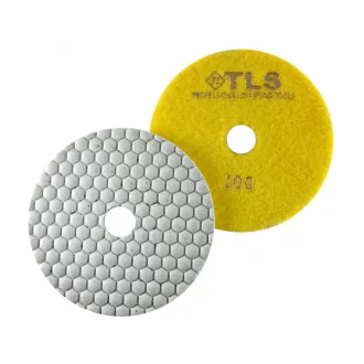   TLS ANGRY BEE-P100-d125 mm-gyémánt csiszolókorong-polírozó korong-száraz 
