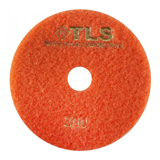 TLS ANGRY BEE-P200-d125 mm-gyémánt csiszolókorong-polírozó korong-száraz 