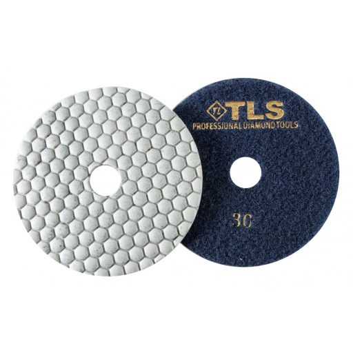 TLS ANGRY BEE-P30-d125 mm-gyémánt csiszolókorong-polírozó korong-száraz 