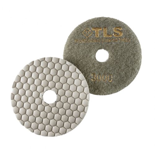 TLS ANGRY BEE-P3000-d100 mm-gyémánt csiszolókorong-polírozó korong-száraz 