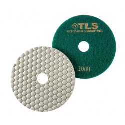   TLS ANGRY BEE-P1000-d125 mm-gyémánt csiszolókorong-polírozó korong-száraz 