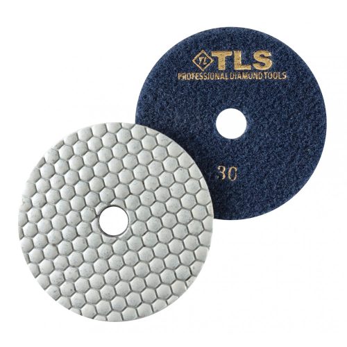 TLS ANGRY BEE-P30-d125 mm-gyémánt csiszolókorong-polírozó korong-száraz 