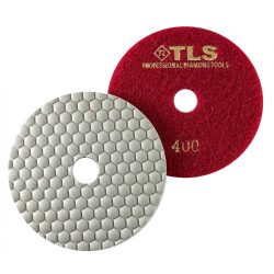  TLS ANGRY BEE-P400-d125 mm-gyémánt csiszolókorong-polírozó korong-száraz 