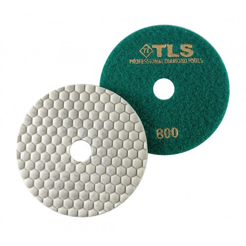 TLS ANGRY BEE-P800-d125 mm-gyémánt csiszolókorong-polírozó korong-száraz 