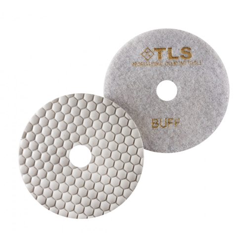 TLS ANGRY BEE-BUFF-d125 mm-gyémánt csiszolókorong-polírozó korong-száraz 
