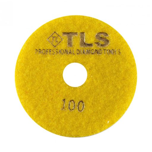 TLS SPIDER10-P100-d100 mm-gyémánt csiszolókorong-polírozó korong-vizes