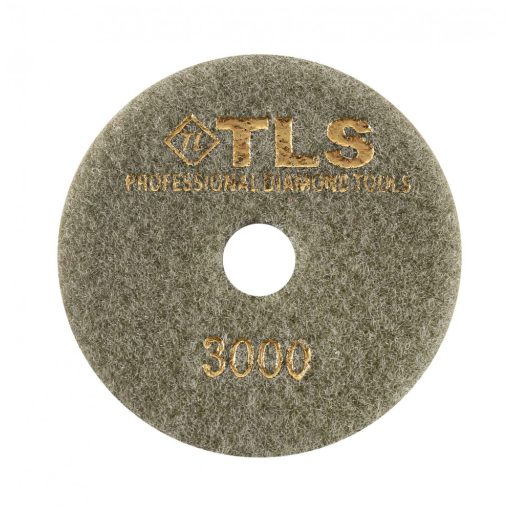 TLS SPIDER10-P3000-d100 mm-gyémánt csiszolókorong-polírozó korong-vizes