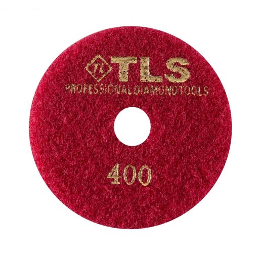 TLS SPIDER10-P400-d100 mm-gyémánt csiszolókorong-polírozó korong-vizes