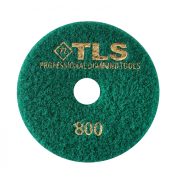 TLS SPIDER10-P800-d100 mm-gyémánt csiszolókorong-polírozó korong-vizes