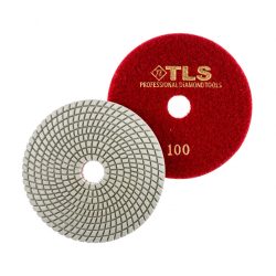   TLS SPIDER10-P100-d125 mm-gyémánt csiszolókorong-polírozó korong-vizes