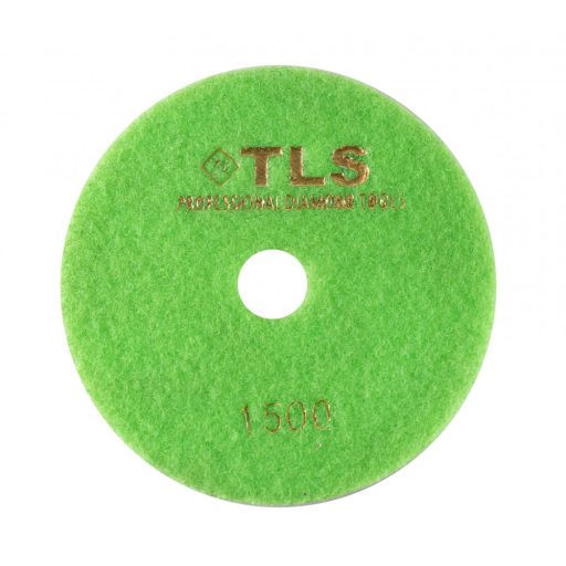 TLS SPIDER10-P1500-d125 mm-gyémánt csiszolókorong-polírozó korong-vizes