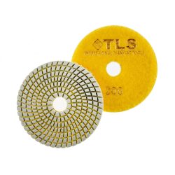   TLS SPIDER10-P200-d125 mm-gyémánt csiszolókorong-polírozó korong-vizes