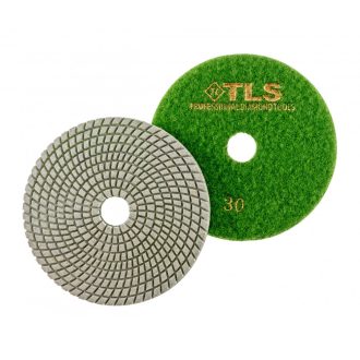   TLS SPIDER10-P30-d125 mm-gyémánt csiszolókorong-polírozó korong-vizes