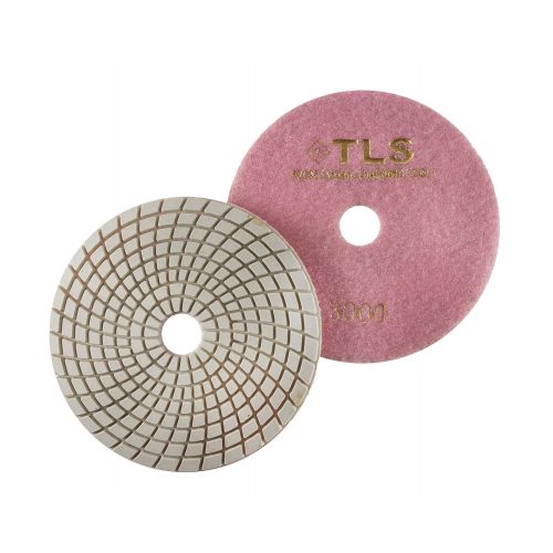 TLS SPIDER10-P3000-d125 mm-gyémánt csiszolókorong-polírozó korong-vizes