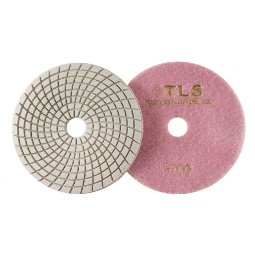 TLS SPIDER10-P3000-d125 mm-gyémánt csiszolókorong-polírozó korong-vizes