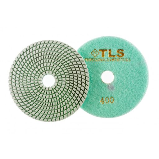 TLS SPIDER10-P400-d125 mm-gyémánt csiszolókorong-polírozó korong-vizes