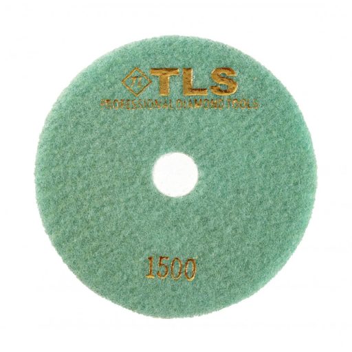 TLS SPIDER PRO10-P1500-d125 mm-gyémánt csiszolókorong-polírozó korong-vizes