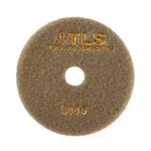 TLS SPIDER PRO10-P3000-d125 mm-gyémánt csiszolókorong-polírozó korong-vizes
