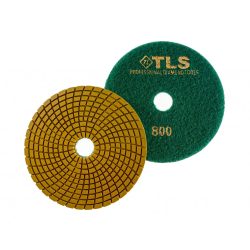   TLS SPIDER PRO10-P800-d125 mm-gyémánt csiszolókorong-polírozó korong-vizes
