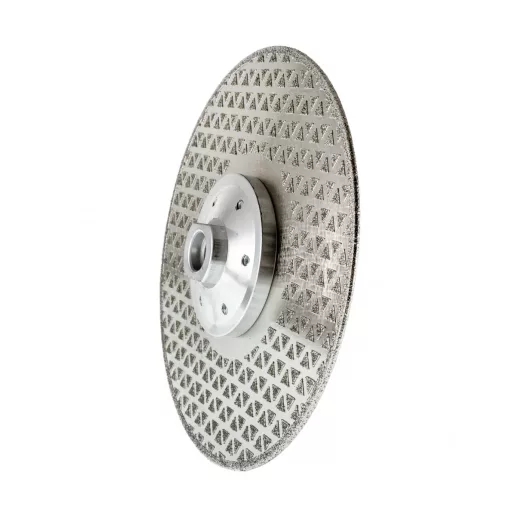 TLS ELECTROPLATED gyémánt vágó- és csiszolótárcsa 2 oldalas M14xd200 mm 