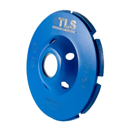 TLS DOUBLE ROW gyémánt betoncsiszoló-csiszolótárcsa kétsoros d100x22,23 mm 