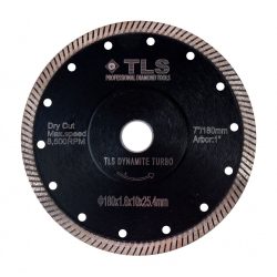   TLS DYNAMITE TURBO ultravékony gyémánt vágókorong d180x25,4/22,23x1,6x10 mm 