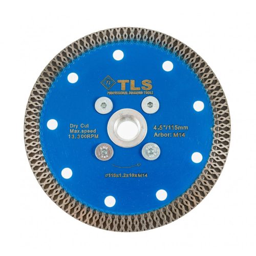 TLS X-PRO M14 ultravékony gyémánt vágókorong d115x1,2x10 mm 