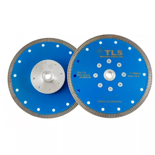TLS X-PRO M14 ultravékony gyémánt vágókorong d180x1,6x10 mm 