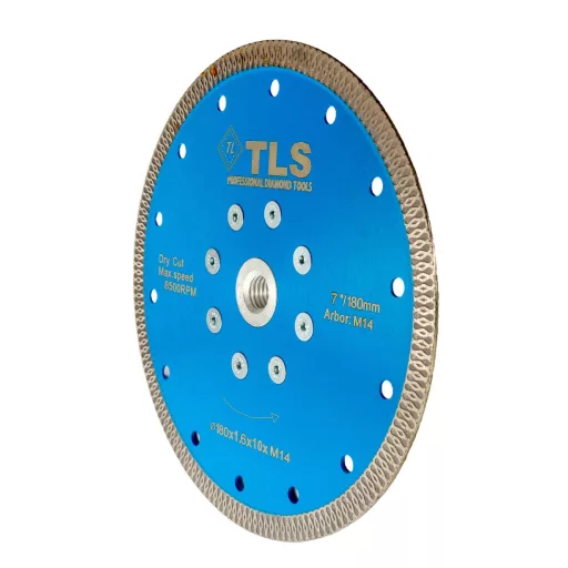 TLS X-PRO M14 ultravékony gyémánt vágókorong d180x1,6x10 mm 