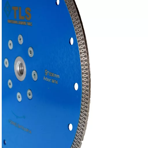 TLS X-PRO M14 ultravékony gyémánt vágókorong d230x2x10 mm 