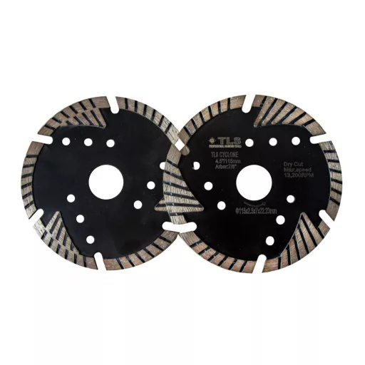 TLS CYCLONE TURBO gyémánt vágókorong d115x22,23x2.5x7 mm 