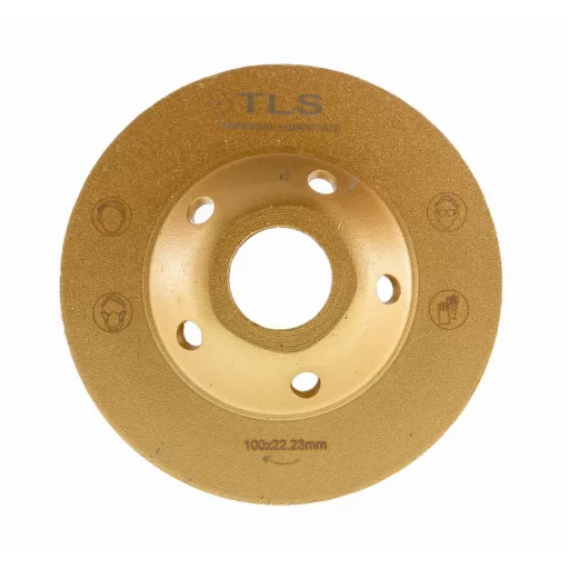TLS TURBO ROW gyémánt betoncsiszoló-csiszolótárcsa turbo felület d100x22,23 mm 