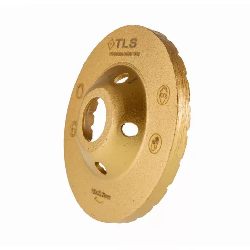 TLS TURBO ROW gyémánt betoncsiszoló-csiszolótárcsa turbo felület d100x22,23 mm 
