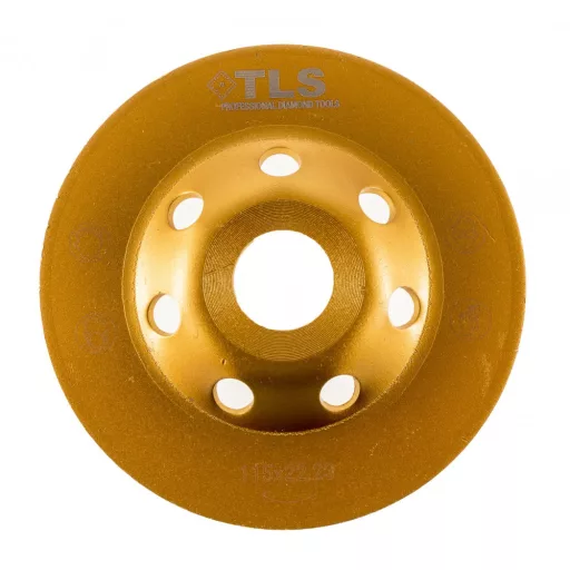 TLS TURBO ROW gyémánt betoncsiszoló-csiszolótárcsa turbo felület d115x22,23 mm 