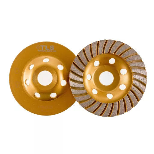TLS TURBO ROW gyémánt betoncsiszoló-csiszolótárcsa turbo felület d115x22,23 mm 