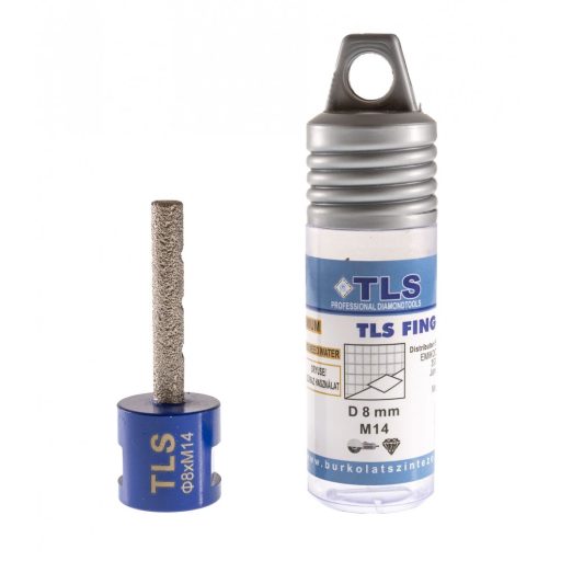 TLS FINGER 8 mm gyémánt lyukmaró-lyuktágító-lyukfúró 