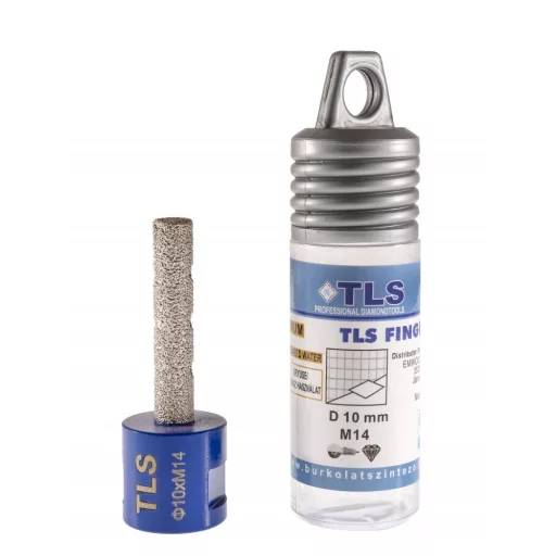 TLS FINGER 10 mm gyémánt lyukmaró-lyuktágító-lyukfúró 