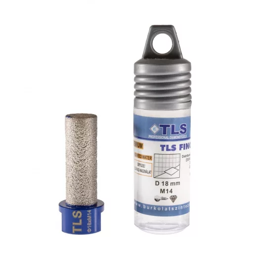 TLS FINGER 18 mm gyémánt lyukmaró-lyuktágító-lyukfúró 