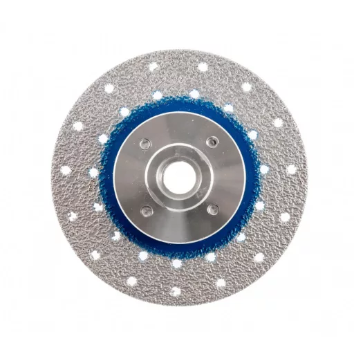 TLS VACUUM gyémánt vágó- és csiszolótárcsa 2 oldalas M14x100 mm - durva szemcseméret kék