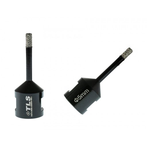 TLS COBRA 5 mm gyémánt lyukfúró fekete