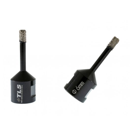 TLS COBRA 6 mm gyémánt lyukfúró fekete
