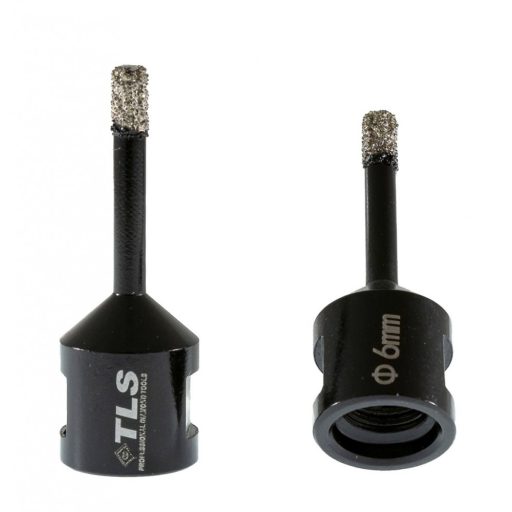 TLS COBRA 6 mm gyémánt lyukfúró fekete
